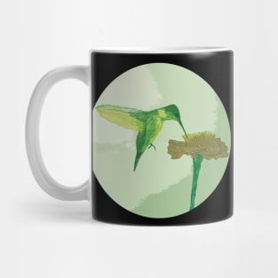 Hummingbird Green Mug